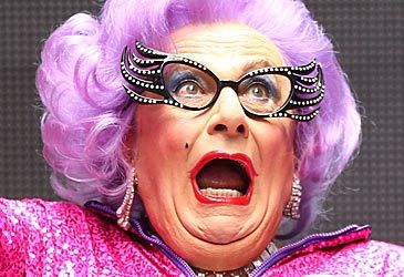 What are Dame Edna Everage's favourite flowers?