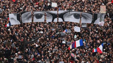 IN PICTURES: Over one million people flood Paris in largest demonstration in French history (Gallery)