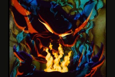 An LSD trip is all the youngsters need to get their imaginations going, right? This sprawling Disney classic reaches its creepiest crescendo with devil Chernabog (pictured) bringing up the dead for a fiery sequence that can only be described as hell on earth.