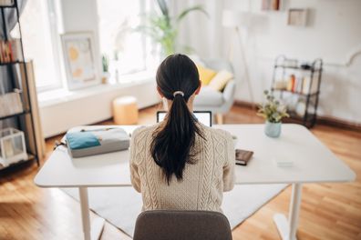 work from home setback for women