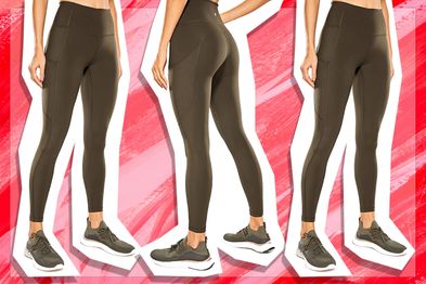 CRZ YOGA Women's Naked Feeling Workout Leggings 28 Inches - High Waisted  Yoga Pants Buttery Soft with Pockets