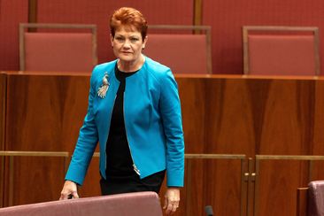 Senator Pauline Hanson is being sued for racial discrimination in the Federal Court by NSW Greens Senator Mehreen Faruqi.