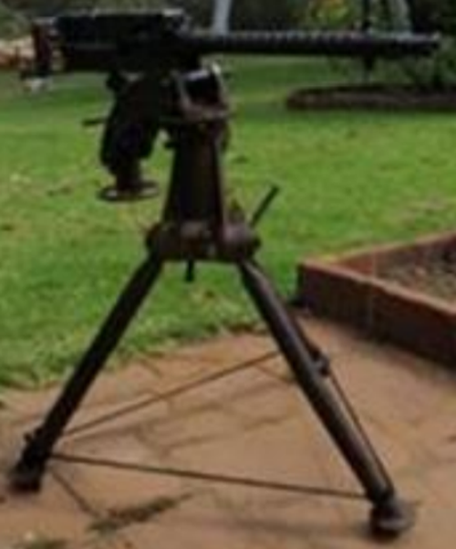 A Buffalo Arms M1919A4 Browning machine gun was handed in in Western Australia (National Firearms Amnesty 2017 Report)