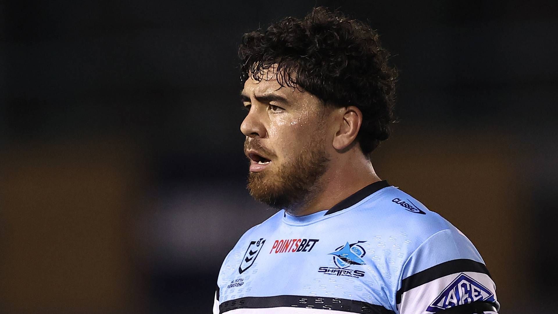 'I'm meant to be a Shark': Cronulla lock in front-rower Braden Hamlin-Uele until end of 2026