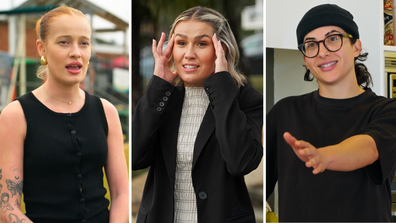 EMBARGO Sunday 27/4/2025 12PM Love Triangle Episode 5 on Stan 2025 Beck, Chloe and Emma 