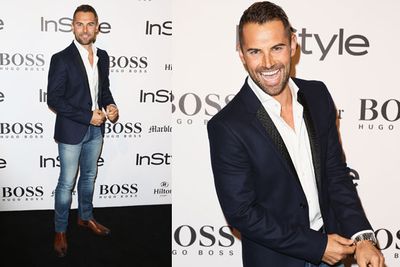 Aussie heartthrob Daniel MacPherson gets cheeky on the red carpet.<br/><br/>Images: Getty