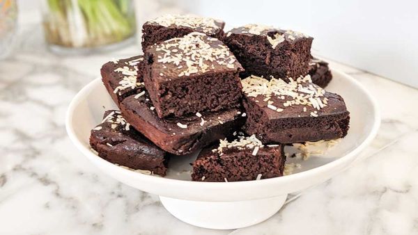 Black bean chocolate brownies