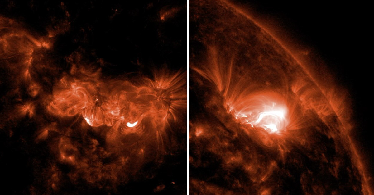 È stato emesso un avviso di tempesta geomagnetica a seguito dei brillamenti solari