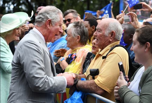 It is Prince Charles' 16th visit to Australia. (9NEWS)