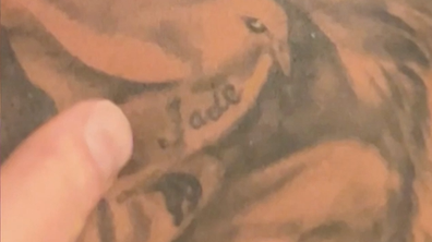 MAFS 2024 Ridge has Jade tattoo