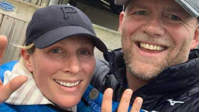 Zara and Mike Tindall share fundraising efforts from lockdown at home.