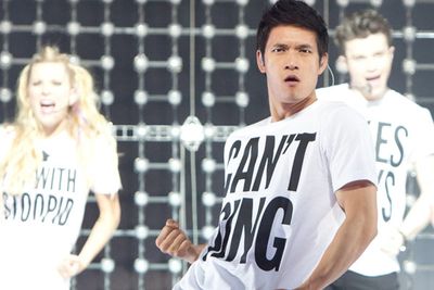 He can't sing, but that hasn't stopped Harry Shum Jr. (Mike) getting promoted to series regular.