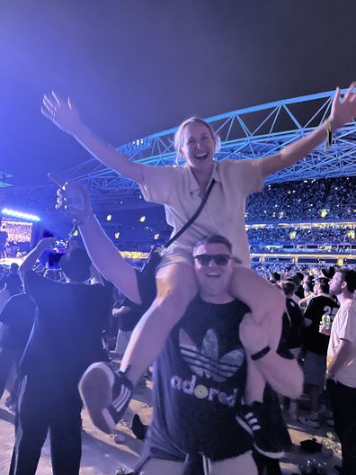 Sydney fans at Oasis' concert, November 2025