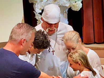 Hulk Hogan baptised