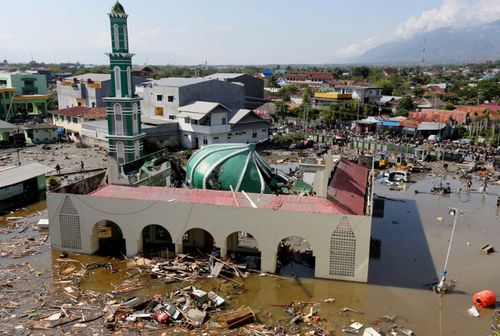 The city of Palu has been devastated by an earthquake and tsunami.