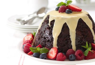 Christmas pudding with a twist
