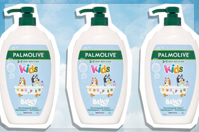 9PR: Palmolive 3-in-1 Kids Bluey Body Wash, Bath & Hair, 1L, Berrylicious