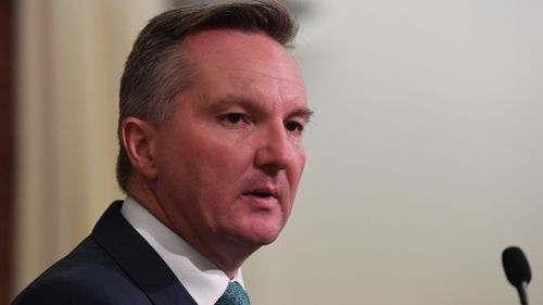 Shadow Treasurer Chris Bowen took the announcement as a chance to attack the Coalition for forgetting to use the Budget to return the country to surplus. Picture: AAP.