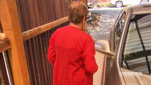 Maureen told 9NEWS she wasn't going to let him get away with taking her car. (9NEWS)
