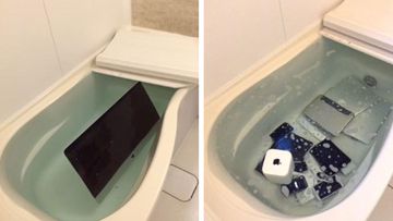<p _tmplitem="1">A Japanese woman has delighted her Twitter followers with a photo showing exactly how she got revenge on her cheating boyfriend.</p><p _tmplitem="1">
The image, shared by the jilted woman last week, shows several thousand dollars worth of Apple products lying in her bathtub. </p><p _tmplitem="1">
The sorry collection includes not only an Apple TV but several laptops and a tablet as well. </p><p _tmplitem="1">
The woman is by no means the only one getting their own back on a cheating partner in a very public way. Click through this gallery to see more. </p><p _tmplitem="1">
</p><p _tmplitem="1">A Japanese woman has delighted her Twitter followers with a photo showing exactly how she got revenge on her cheating boyfriend.</p><p _tmplitem="1">
The image, shared by the jilted woman last week, shows several thousand dollars worth of Apple products lying in her bathtub. </p><p _tmplitem="1">
The sorry collection includes not only an Apple TV but several laptops and a tablet as well. </p><p _tmplitem="1">
The woman is by no means the only one getting their own back on a cheating partner in a very public way. Click through this gallery to see more. </p><p _tmplitem="1">
</p>