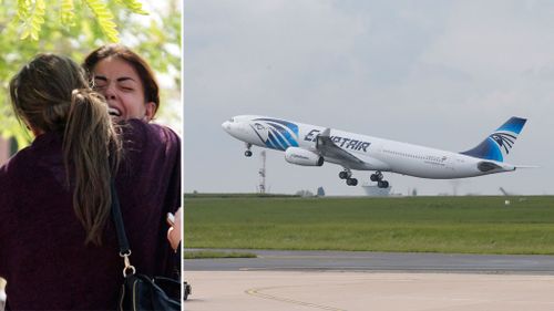Body part, seat found in EgyptAir jet hunt