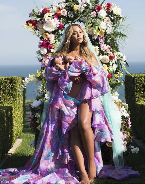 Beyonce and Jay Z welcomed their twins Rumi and Sir. (AAP)