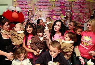 When did Nadya Suleman aka Octomom give births to her octuplets?