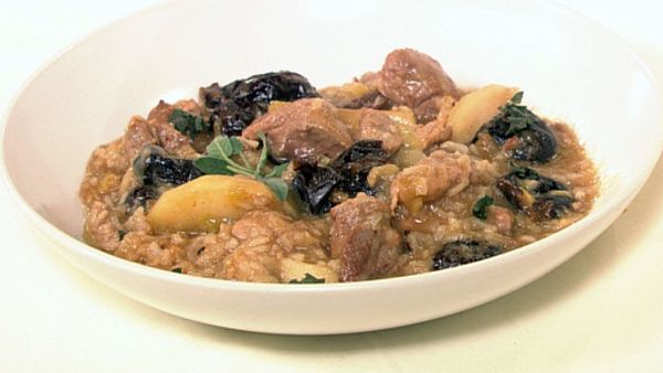 Apples, pork and prunes