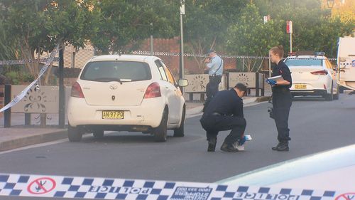 Two friends have been left seriously injured after a knife attack on a night out in Sydney's west.