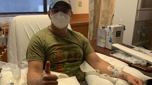 Jason Garcia has donated his plasma to help others fight COVID-19.