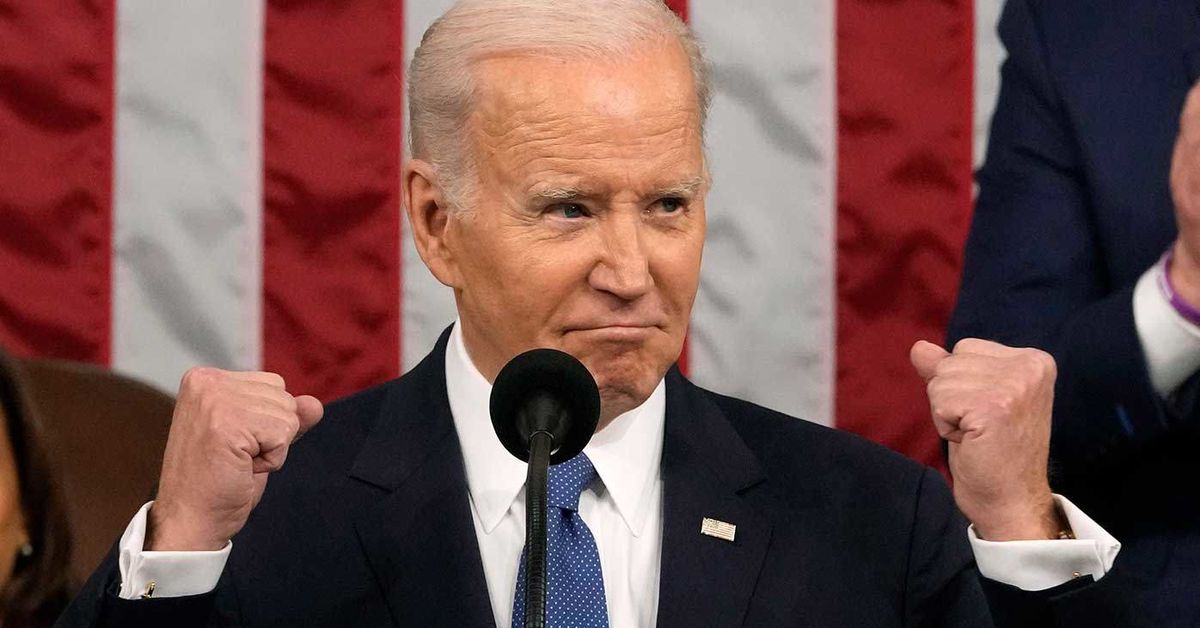 Joe Biden brushes off heckles from Republicans in State of the Union