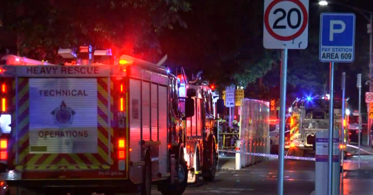 Alleged arson attack on Melbourne CBD bar