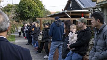 An auction in Melebourne.