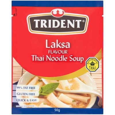 Trident Laksa Flavour Thai Noodle Soup - 520mg sodium