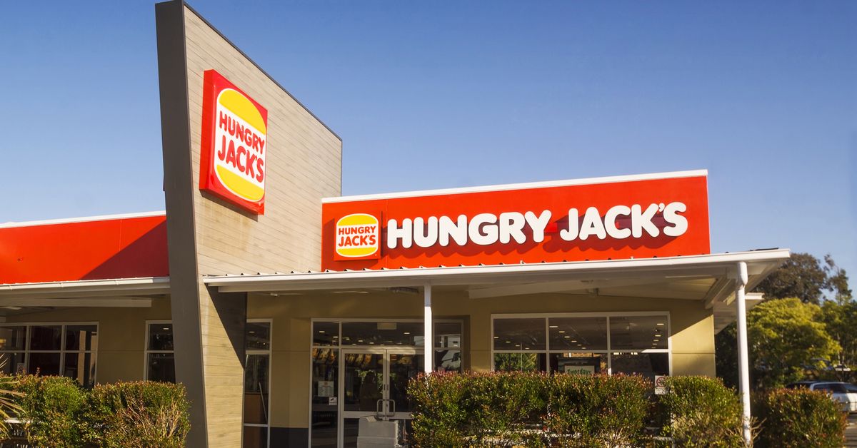 Customer films 'scary' AI assistant at Hungry Jack's