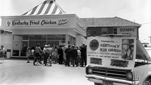 Since the opening of the chain's first store in Australia in 1968, KFC has grown to more than 640 stores nationwide. Picture: Supplied.