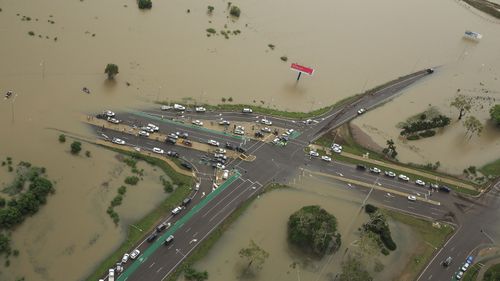 The unprecedented two-week weather event has dumped more than a year's rain on large swathes of north and western Queensland.