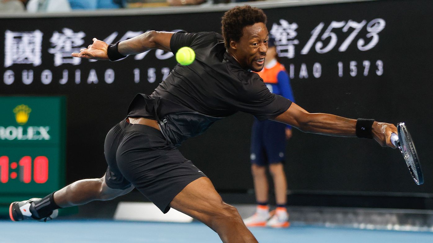 Gael Monfils makes emphatic declaration after treating AO crowd to the most entertaining of shows