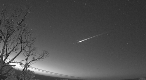 Lixo espacial em Melbourne