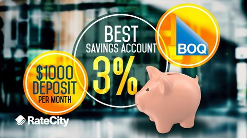 The best savings account is with BOQ.