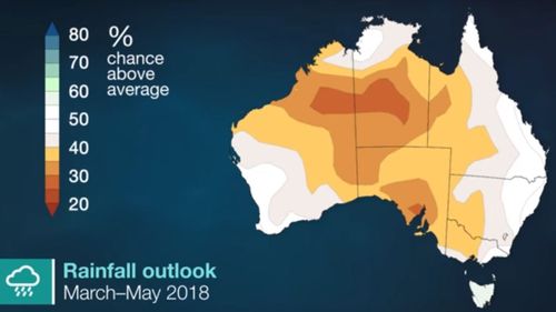 Drier-than-average conditions are expected this autumn. (Bureau of Meteorology)