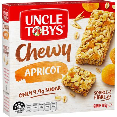 Uncle Toby's Muesli Bars Chewy Apricot
