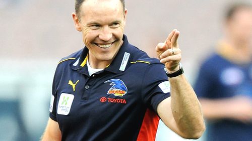 'Optimist' Adelaide Crows coach sacked with two years on contract