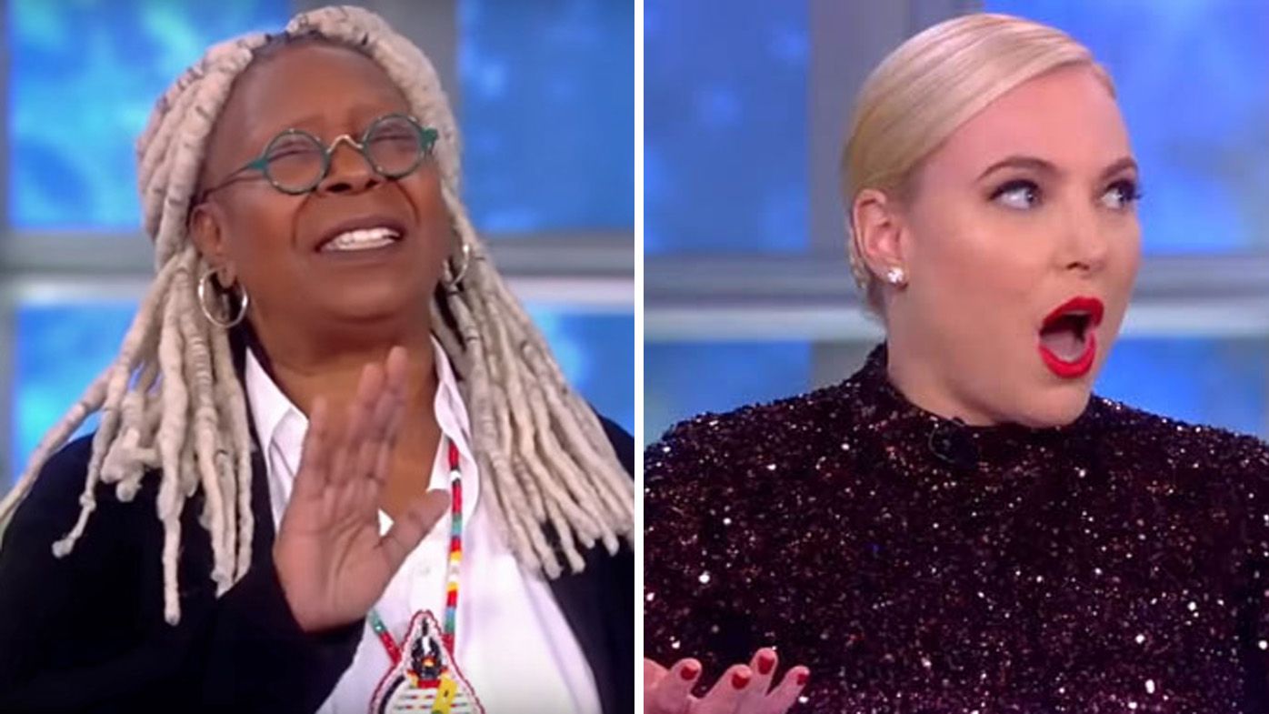 The View's Whoopi Goldberg tells cohost Meghan McCain to 'stop talking