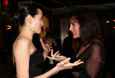 Angelina Jolie and Jacqueline Bisset