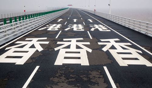 Residents in Hong Kong have complained the world’s longest sea bridge is bringing in too many tourists.

