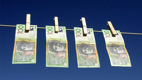 Money laundering: one mother breaks down the cost of living to her kids. Image: Getty