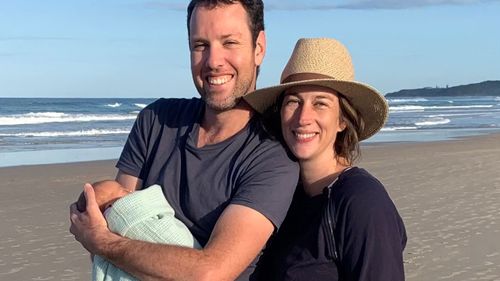 Eleanor Parsons and her husband Ben were not eligible for the government's paid parental leave.