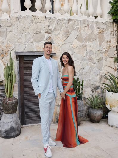Brittany Hockley and husband Ben Siegrist