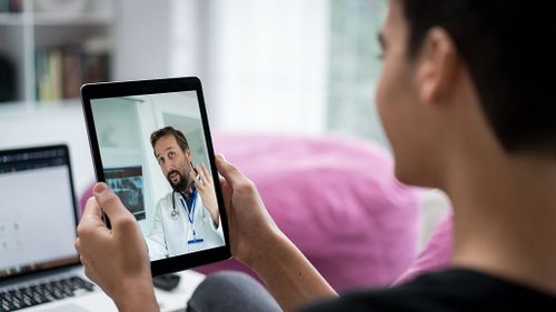Telehealth allows Australians to access medical services online.